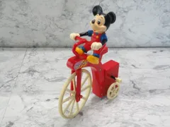 【希少】 ペニーファージングモデル 1989年 Disney ディズニー ミッキーマウス マスダヤ ゼンマイ 自転車 三輪車 昭和レトロ【中古】MN10025SAI【Shops 匿名配送】