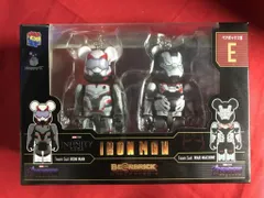 サニーサイドアップ Happyくじ MARVEL INFINITY SAGA BE@RBRICK ベアボックス賞 E Team Suit IRONMAN ＆ WARMACHINE