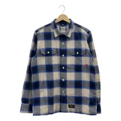 WTAPS ダブルタップス オンブレチェック シャツ 日本製 wtaps ダブルタップス 日本製 長袖 オンブレ チェック シャツ M