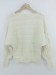 ◇ Te chichi テチチ ケーブル 長袖 ニット セーター サイズF ホワイト系 レディース E  【1304080002527】