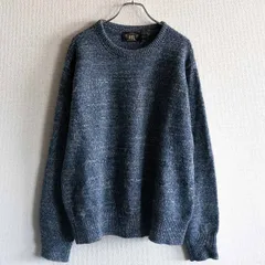 RRL ネイビー クルーネックカシミアニット RRL(ダブルアールエル) ニット・セーター(メンズ) - 海外通販のBUYMA