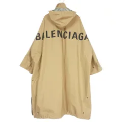 BALENCIAGA(バレンシアガ) バックロゴプリント 防水オペラレインコート 中古・古着通販】BALENCIAGA (バレンシアガ) オペラレインコート