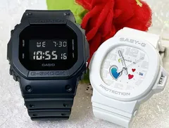 ペアウォッチ gショック 恋人たちのGショック ペアウオッチほんのり好きでいてください G-SHOCK BABY-G  ペア腕時計 カシオ 2本セット DW-5600UBB-1JFGLX-5600-7JF デジタル    クリスマスプレゼント　誕生日 御祝い