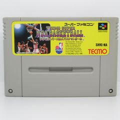SFC 動作確認済み テクモスーパーNBAバスケットボール  ソフトのみ スーパーファミコン  