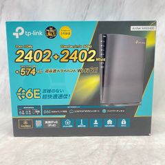 【美品】TP-Link 無線LAN WiFi 6E ルーター AXE5400 2402 + 2402 + 574Mbps A0816 0925ML013 0120240909102013