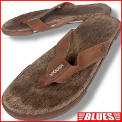 UGG アグ サンダル 30 トングサンダル 茶 本革 レザー メンズ 12 スリッパ サンダルサイズ30cm一覧←SEULB屋着古← X7985