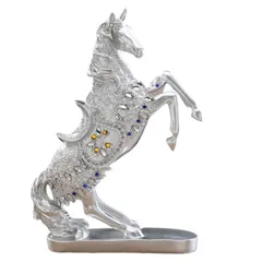 銀製？ 馬の置物、小物入 401g 銀製？ 馬の置物、小物入 401g 美術品・アンティーク・コレクション