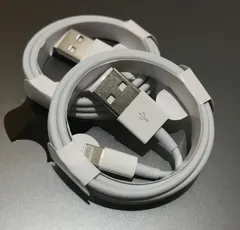 期間限定　2本 ライトニングケーブル　iPhone 充電器　携帯　1m  Lightning