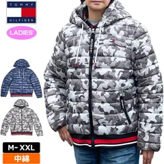 【カラー・サイズ選択可】 TOMMY HILFIGER トミーヒルフィガー レディース 中綿ジャケット カモフラージュ TP25011J 迷彩柄 軽量 防寒 ブルゾン アウター ゴルフウェア 新品【サードウェイブ ゴルフ＆スポーツ メルカリShops店】