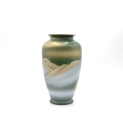 花瓶 九谷焼 仏壇 仏具 遠山 新品未使用品