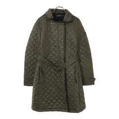 ラルフローレン キルティングコート M カーキ系 RALPH LAUREN 裏起毛 中綿 レディース 古着 【240211】