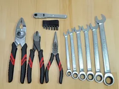 KTC MSR1A ラチェットコンビレンチ 握り物 TMDB8 セットのサムネイル