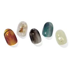 ND-342 新品 オホーラ「N Dreaming」ドリーミング 30枚 マーブル ohora ジェルネイルシール 付け爪 カラフル 鼈甲 ベッコウ