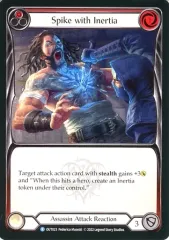 【中古】Flesh and Blood OUT023[R]：Spike with Inertia