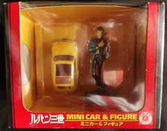 バンプレスト ルパン三世ミニカー&フィギュア ルパン三世&フィアット