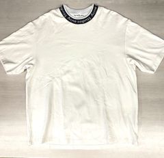 【東店75-1064-2505】【店舗併売】Acne Studios EXTORR LOGO RIB T-SHIRTS ロゴ クルーネック Tシャツ アクネストゥディオズ FN-MN-TSHI000243 Mサイズ