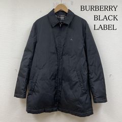 BURBERRY BLACK LABEL バーバリーブラックレーベル コート ダウンコート ダウン ジャケット ミディ丈コート ダブルジップアップ 裏地 ノバチェック BMP92-725-09