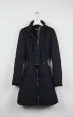 極美品◆EMPORIO ARMANI◆アルマーニ フリルデザイン ダウンコート ARMANI EXCHANGE - アルマーニエクスチェンジ ダウンコート XS
