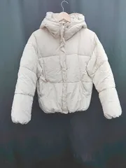 ■ RETRO GIRL レトロガール ジップアップ フーディー 無地 長袖 ブルゾン ジャンパー サイズF ベージュ系 レディース P  【1402080018347】のサムネイル