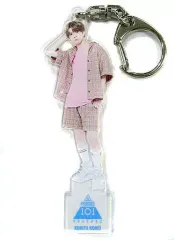 【中古】雑貨 栗田航兵 アクリルキーホルダー BLUE 「PRODUCE 101 JAPAN SEASON2 EXHIBITION ～LET ME FLY～」