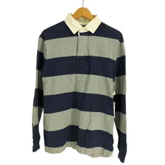 ポロラルフローレン POLO RALPH LAUREN ボーダー L/S  ラガーシャツ メンズ JPN：M 