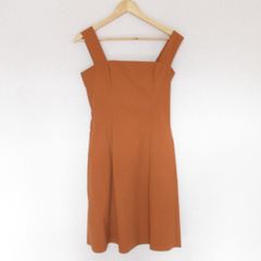 美品 24SS ebure エブール 強撚ツイルクレープ ベアワンピース