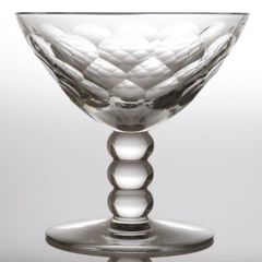 オールド バカラ シャンパングラス ● セントへリア サンテリエ シャンパンクープ 9cm アンティーク Saint Helier