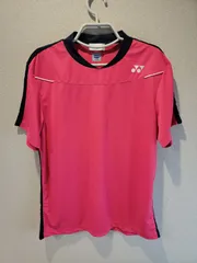 【在庫ラスト】YONEX ヨネックス バドミントンウェア 半袖Tシャツ ピンク XOサイズ