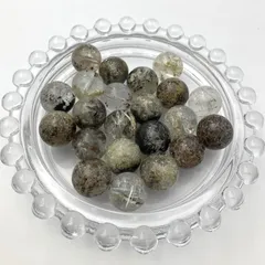 809 天然石天使ホワイトガーデンルチルスモーキークォーツスーパーセブン