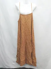 ◇ JOURNAL STANDARD ジャーナルスタンダード ノースリーブ ロング丈 ワンピース サイズ表記なし ブラウン系 レディース E  【1406180060411】