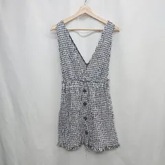 ◇ Θ ZARA ザラ ミニ丈 ワンピース サイズS ブルー系 ホワイト レディース E  【1502200002147】