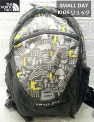 【良品】THE NORTH FACE ザノースフェイス スモールデイ リュック K Small Day NMJ71653 （WW）ワイルドウェストプリント [キッズ用バッグ]《0509-06》