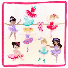 訳あり フェイラー ハンカチ 25×25 バレリーナ　Ballerina Feiler Chenille Towel