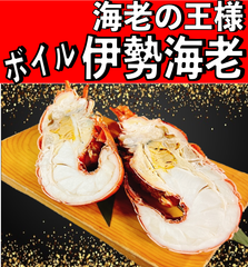 伊勢海老　ボイル済　数量限定出品１尾400g〜450g　１口カット済み！　お取り寄せ