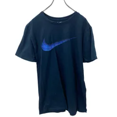 The NIKE TEE 半袖 ロゴ T シャツ L サイズ ナイキティー ネイビー 古着卸 アメリカ仕入 t2407-4453
