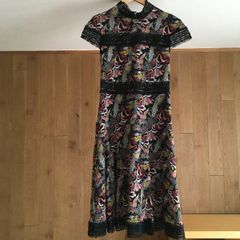 ꧁ VIVIENNE TAM デニム風 ワンピース 1 パワーネット VIVIENNE TAM - ꧁ VIVIENNE TAM デニム風 ワンピース 1 パワー
