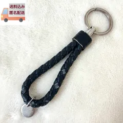 【未使用】ボッテガヴェネタ　編み込みキーリング　ストラップ　黒　ユニセックス 2025年最新】Yahoo!オークション -ボッテガヴェネタ キーリング