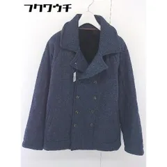 ■ SENSE OF PLACE by URBAN RESEARCH ダブル コート サイズ38 ネイビー メンズ  【1109270009368】