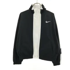 NIKE ナイキ ビックスウォッシュ ウインドブレーカー L 黒系 裏メッシュ レディース 古着