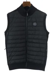 CANADA GOOSE カナダグース BLACK LABEL HyBridge Knit Vest ダウンニットベスト ブラック Mのサムネイル