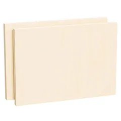 【特価商品】油絵 画板 木製フレーム 画材 絵画用 420*298mm A3 シナベニヤパネル キャンバス 2枚セット 張りキャンバス 木製パネル ウッドキャンバスボード HANSILKのサムネイル