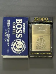 BOSS オリジナルZIPPO 未使用 レトロ品 SUNTORY BOSS「BOSSオリジナルZIPPOライター」 - メルカリ