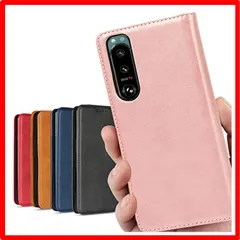 【セール中】 SONY Xperia 5 III_レトロ ピンク Xperia 5 III ケース 手帳型 ソニー xperia 5 lll ケース SO-53