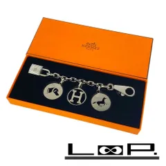 HERMES エルメス アミュレット4 ブルロック キーホルダー チャーム HERMES 【良品】エルメス アミュレット4 ブルロック バッグ