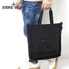 25SSモデル ストーンアイランド STONE ISLAND COMPASS刺しゅう 2WAY トートバッグ【V0029 BLACK】 K1S159200010 S0076 V0029 BLACK/【2025SS】m-bag