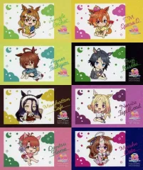 【中古】キャラカード 全8種セット フォト風カード 「劇場版 ウマ娘 プリティーダービー 新時代の扉 NAMCO Promotion～Relax time～ キャラポップストア」 前半期間 対象商品購入特典
