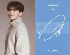 【中古】コレクションカード(男性) 35[NORMAL]：35：SEVENTEEN/WOOZI(ウジ)/NORMAL/「2021 SEVENTEEN ONLINE CONCERT ＜IN-COMPLETE＞」トレーディングカード