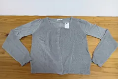 ♡ギャル系／渋谷109系♡❣❣レア物❣❣ OL系❣ ◆リボンマーク・取タグ付◆【MIIA／ミーア】スペア・ボタン付 ニット 丸首 ロングスリーブ カーディガン  269.