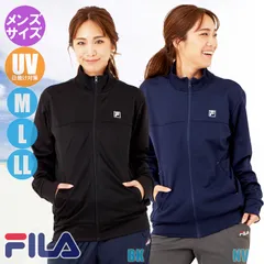 FILA フィラ メンズサイズ ジャージ スタンドジャケット UVラッシュガード フィットネス/アウトドアウェア 447-350