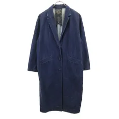 カリアング デニム チェスターコート M KariAng レディース 古着 【240121】